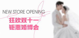 狂欢双十一钜惠婚博会